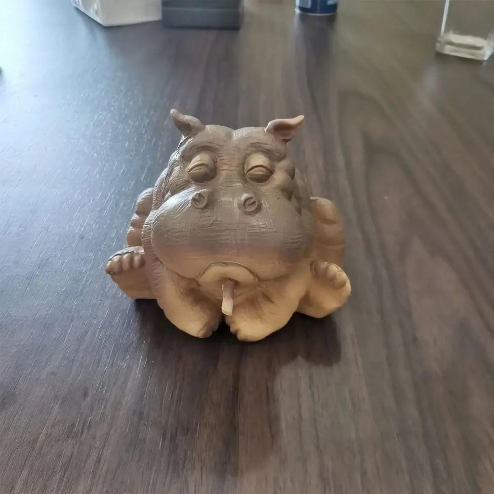 Hippo Pond Spitter Statue