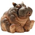 Hippo Pond Spitter Statue