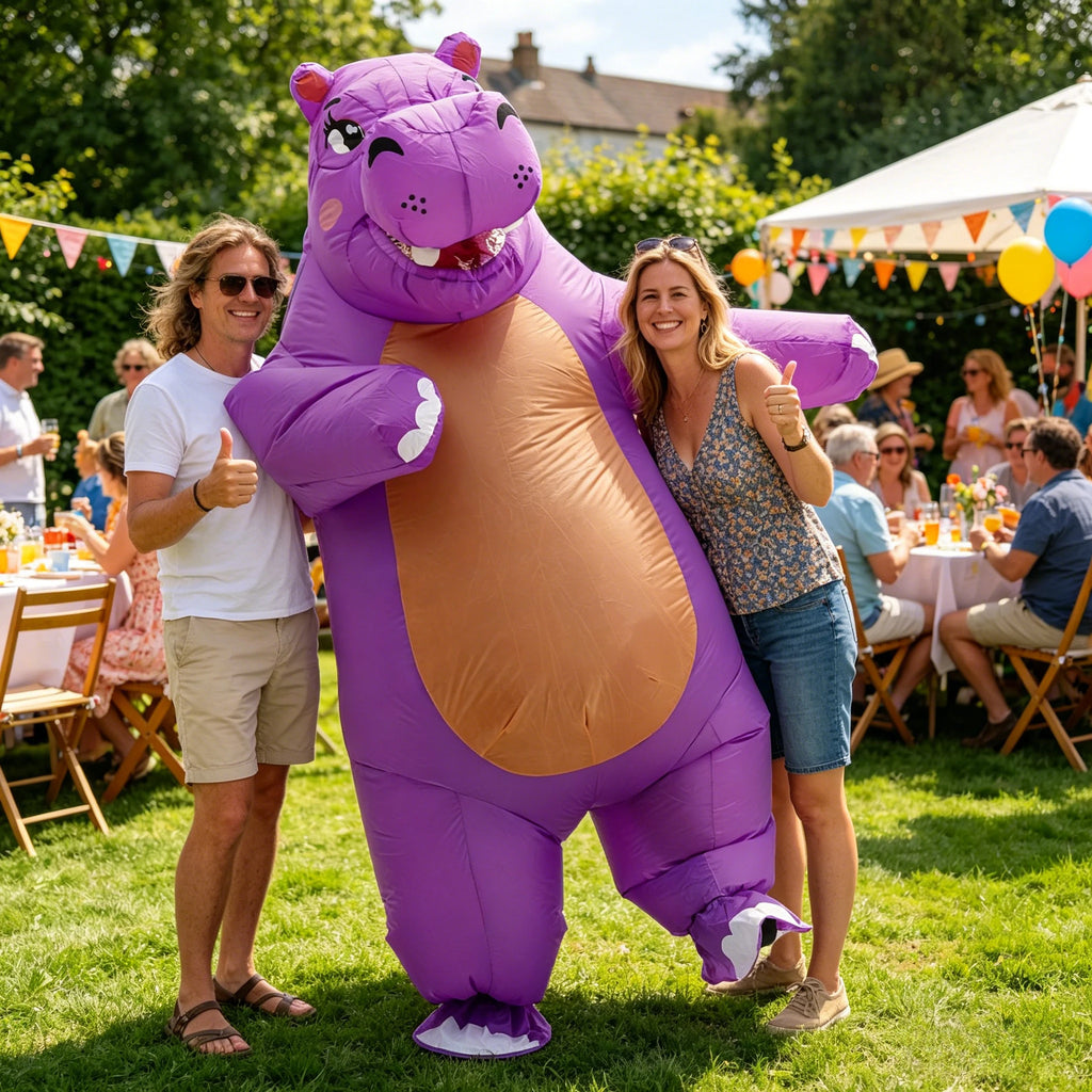 Inflatable Hippo Costume